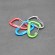 Mini mousquetons Clip'n'Bip - pack de 4
