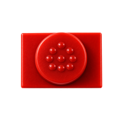 Plastic button