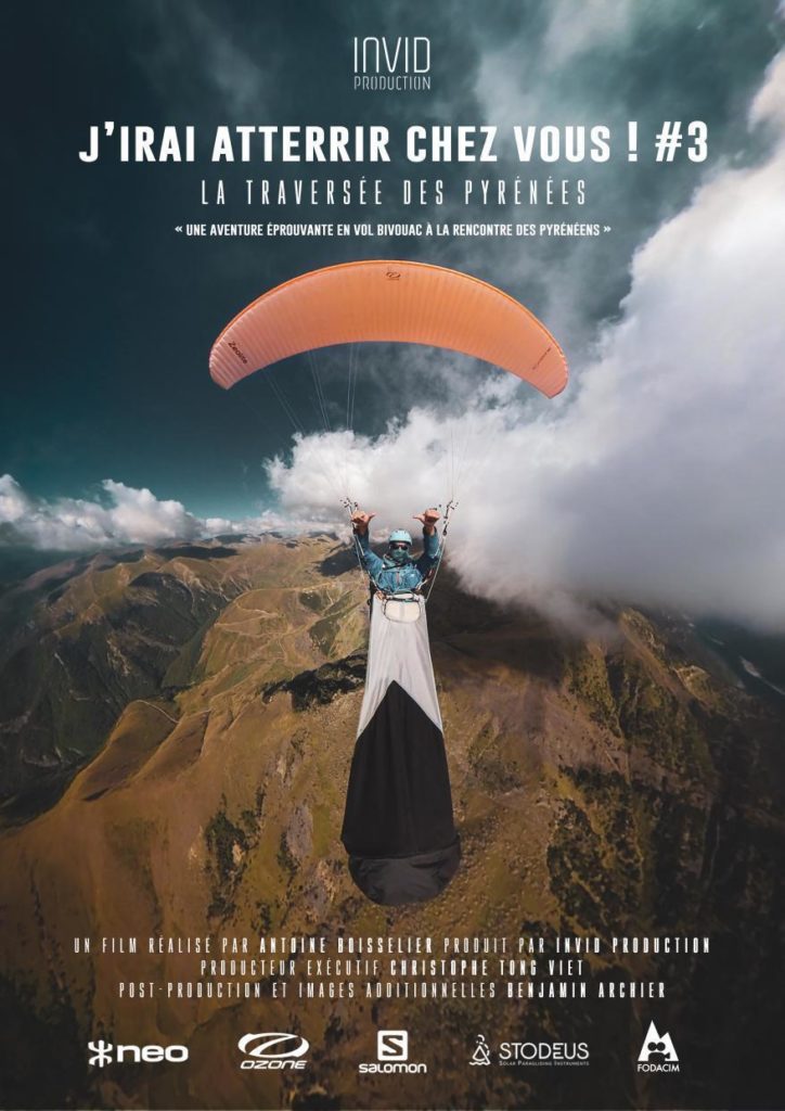 affiche du film de antoine boisselier j'irai atterrir chez vous 3