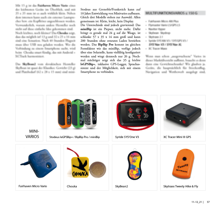 review of the stodeus solar varios range for hike and fly by thermik magazine